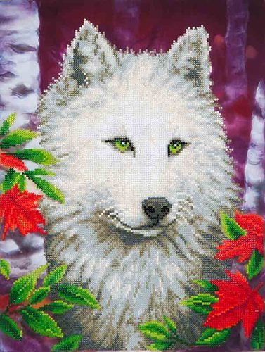 dd7-007-diamond-dotz-45-7×35-5cm-white-wolf – KDB Creative